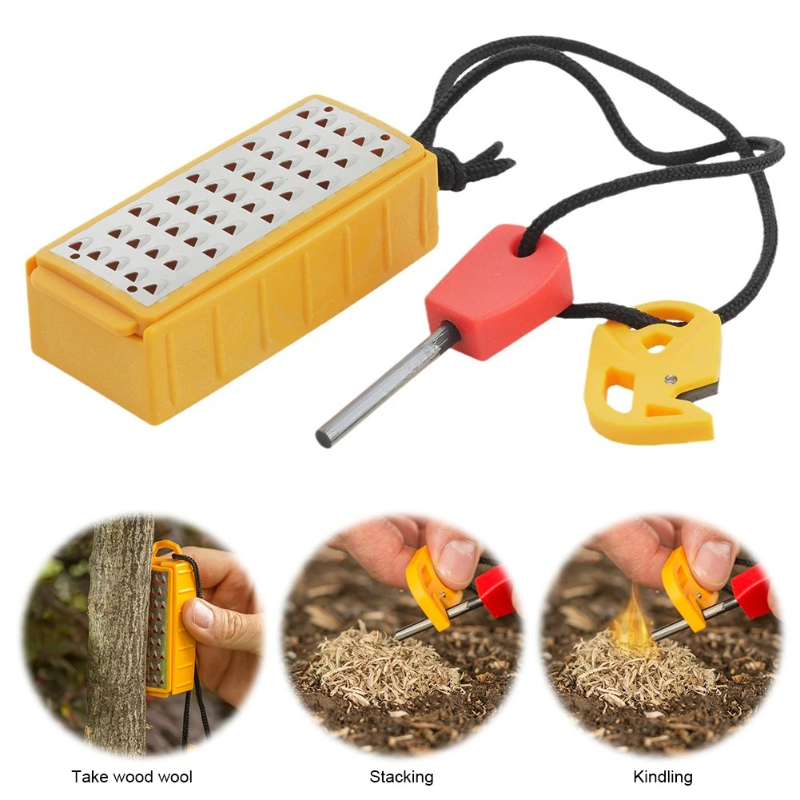 جهاز ضبط الطوارئ المحمول في ال - مراجعة Magnesium Fire Starter وسعره