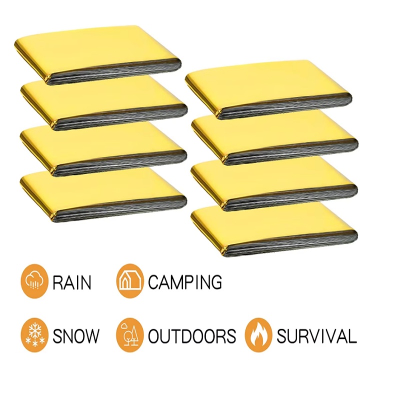 بطانيات طوارئ عاكسة للحرارة من - مراجعة Survival Blanket Reflective وسعره