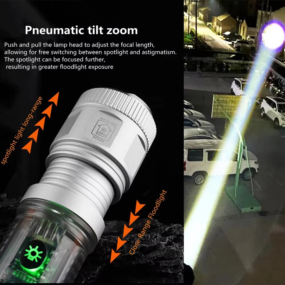 مصباح يدوي LED قوي مع إضاءة جا - مراجعة Solar Emergency Charger وسعره
